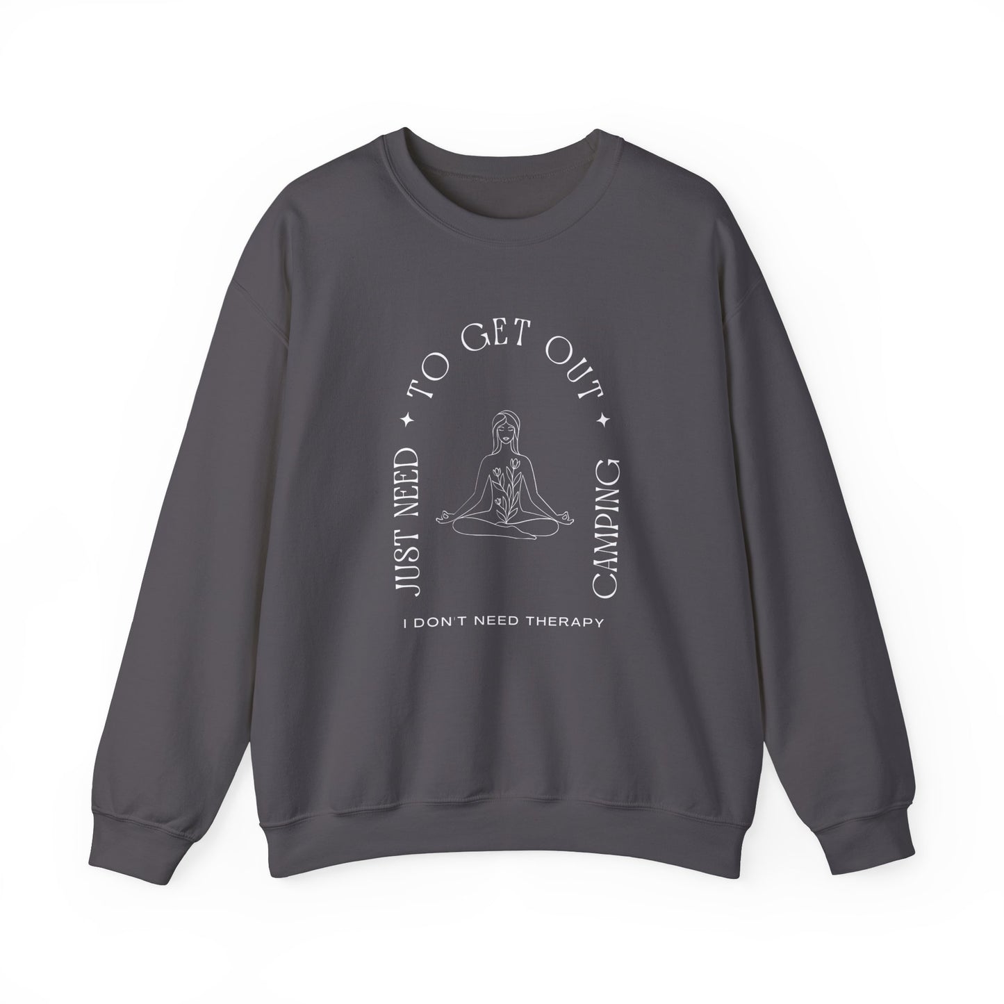 I Just Need Camping Unisex Crewneck Sweatshirt