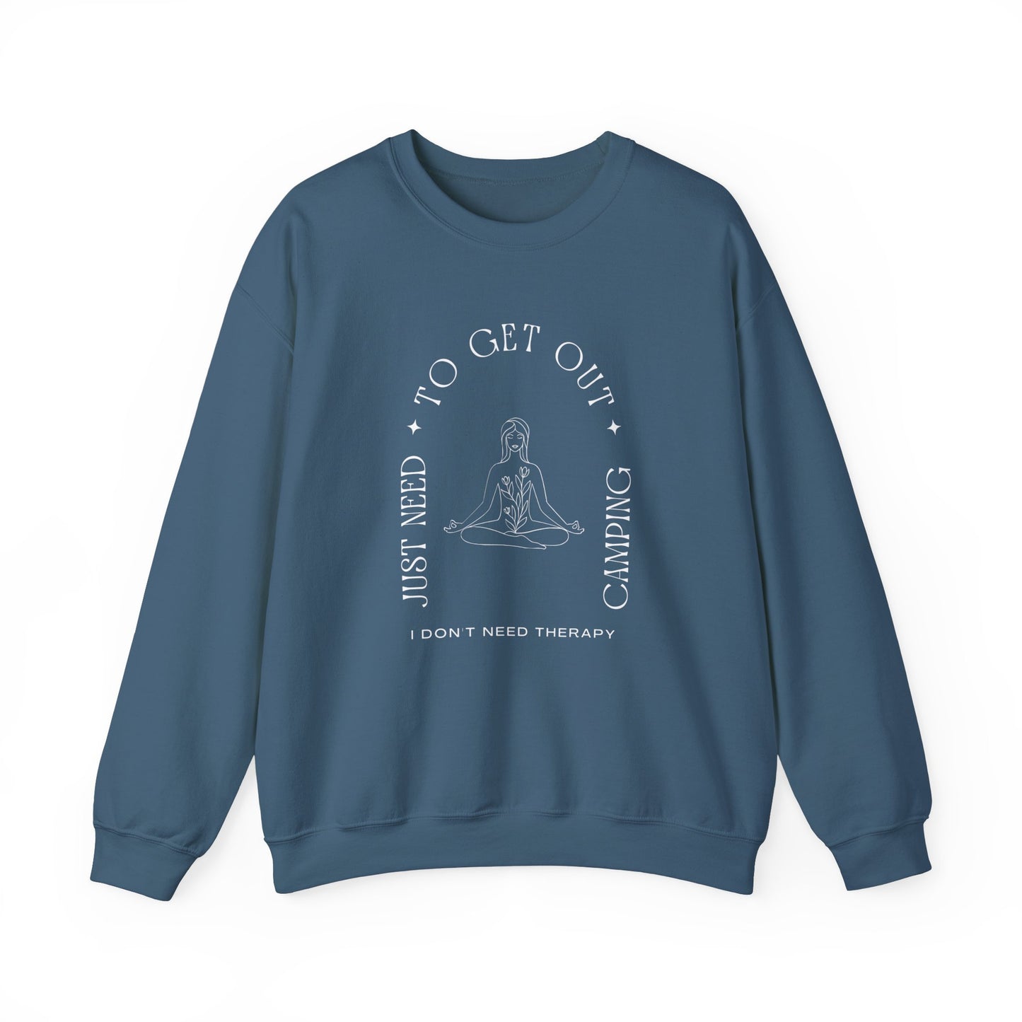 I Just Need Camping Unisex Crewneck Sweatshirt