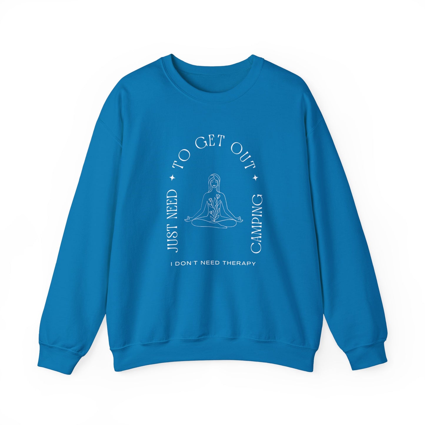 I Just Need Camping Unisex Crewneck Sweatshirt