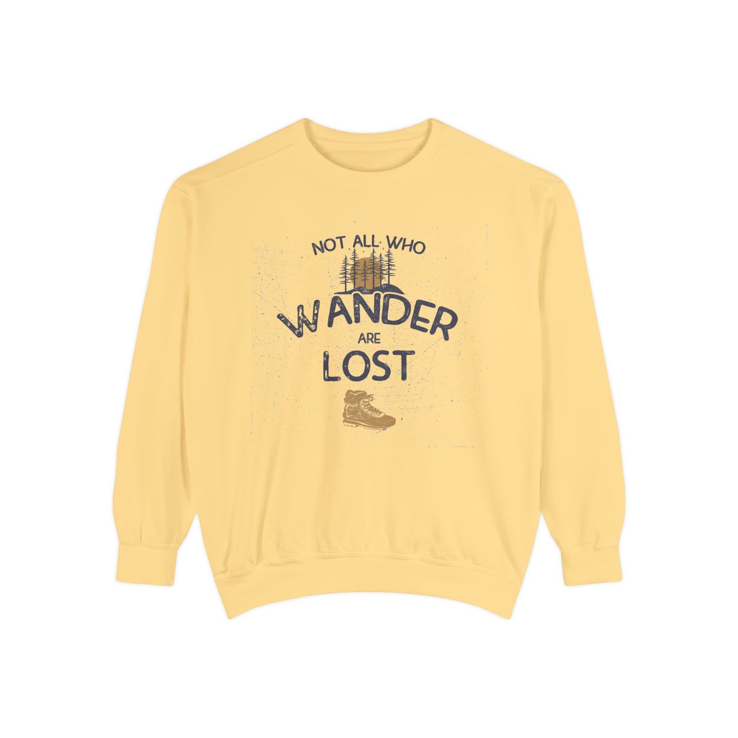 The Wanderer: Unisex Vintage Style Sweatshirt