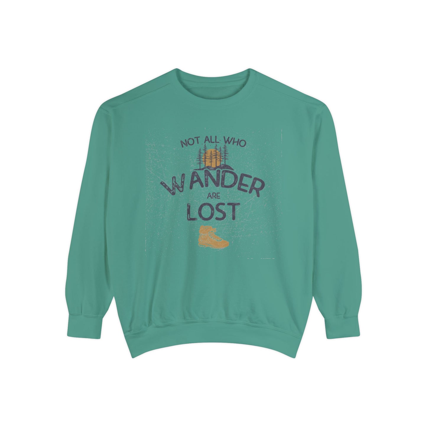 The Wanderer: Unisex Vintage Style Sweatshirt