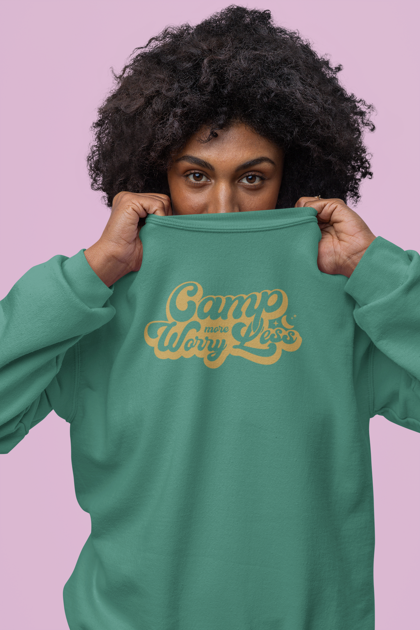 Camp More Unisex Vintage Style Sweatshirt